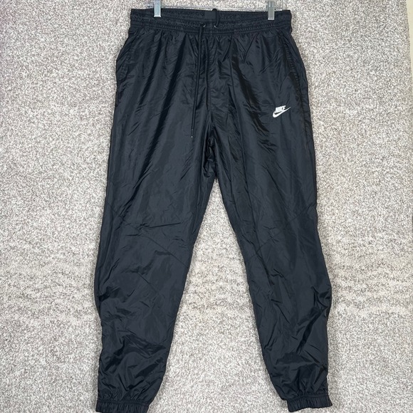 Nike Windrunner Pants Mens Large Windbreaker Track Pants Joggers Drawstring - Picture 1 of 7